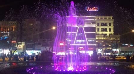 تصاویری ازآبنمای هارمونیک میدان 17 شهریور مشهد