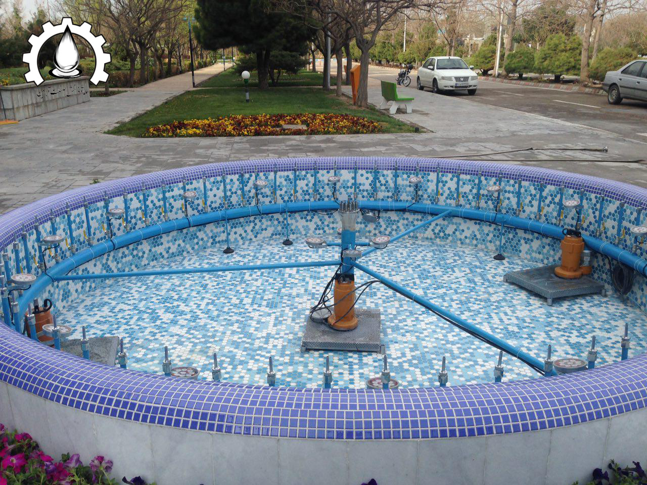 آبنما هارمونیک دانشگاه فردوسی مشهد